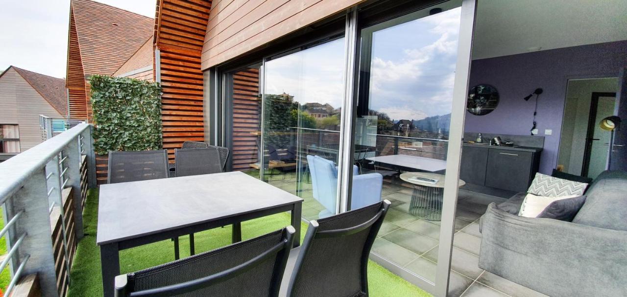 דירות סרלה-לה קנדה Le Coin Cosy Avec Balcon Terrasse Parking Prive Et Linge De Lit Compris מראה חיצוני תמונה